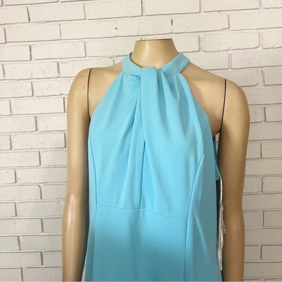 Julia Jordan Women’s Halter-Neck Sleeveless Sheath Dress - Picture 8 of 9